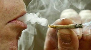 fumando pasto