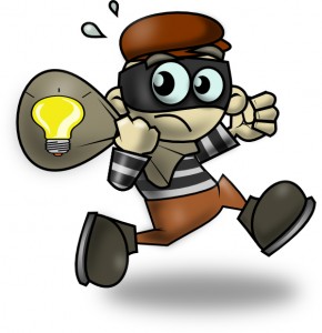 robo de luz