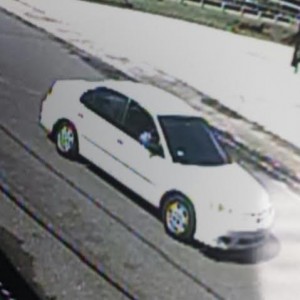 Automóvil en el que viajaba el sospechoso (Suministrada Policía).