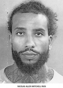 Foto de la ficha de Nicolás Allen Mitchell Ríos (Suministrada Policía).