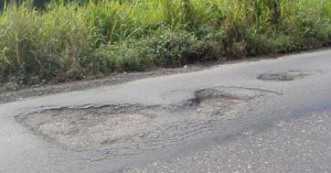 carreteras hoyos
