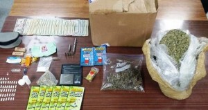 Material ocupado a estudiantes de la Interamericana de San Germán (Suministrada Policía).
