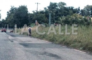 Otro ángulo de la situación (Suministrada).