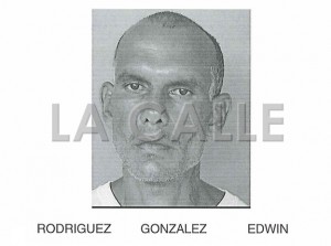 Foto de la ficha de Edwin Rodríguez González (Suministrada Policía).