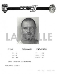Ficha de Enemensio Rivas Caravan (Suministrada Policía).
