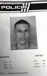 Ficha de Bryan Segarra (Suministrada Policía).