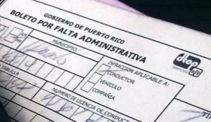 boleto de transito