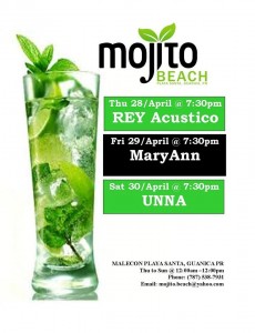 mojito ultimo weekend abril