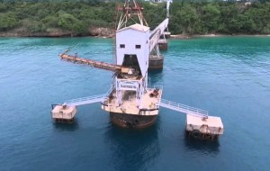 Vista del Muelle del Azúcar de Aguadilla (Fotocaptura YouTube).