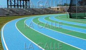 Está lista la pista del Estadio Cetroamericano José Antonio Figueroa (Foto LA CALLE Digital).