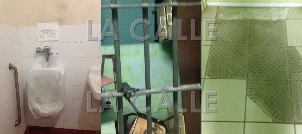 Condiciones en las que se encuentra el cuartel de la Policía de Hormigueros (Suministradas).